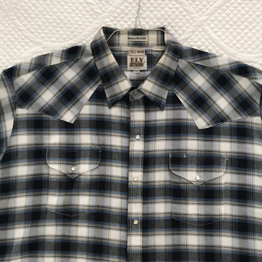Western style, SS, pearl snap dress shirt